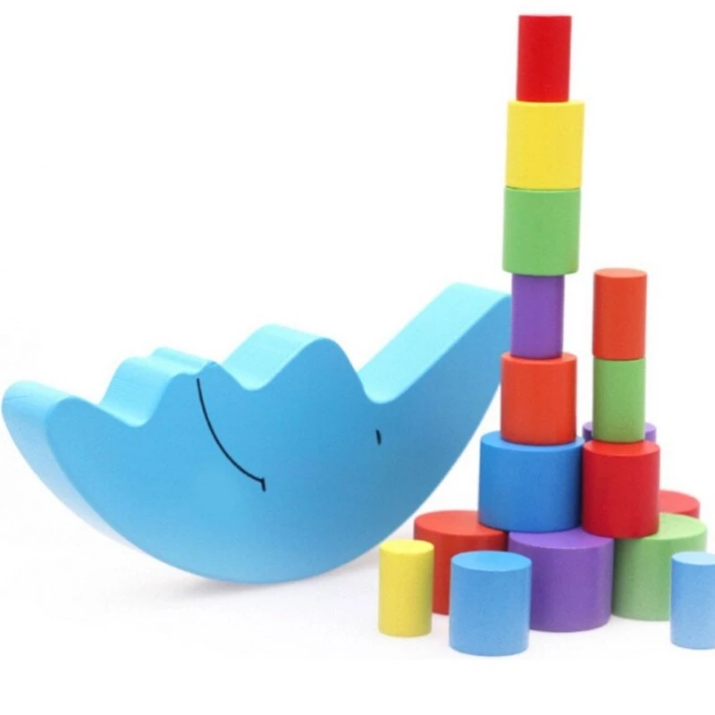 Дървена игра за баланс Ricotoys Луна